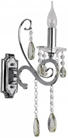 Бра Chiaro Сюзанна 458021101 (220V, хрусталь, подвески, подсвечник, свеча)