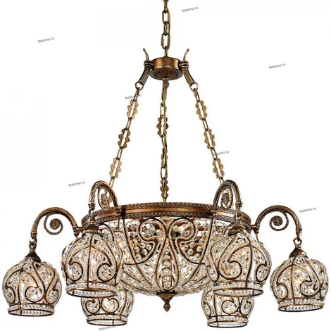 Подвесная люстра N-Light 671 671-12-02 spanish bronze