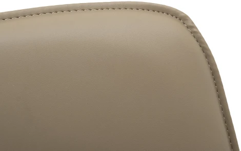 Стул обеденный экокожа бежевый+бронза 47*52*87см Garda Decor арт.163YH-06574