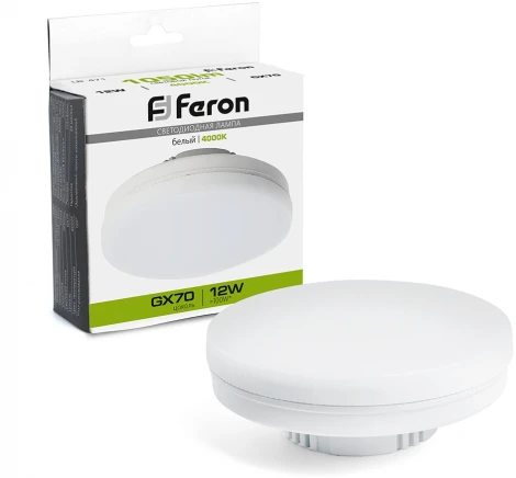 Лампа светодиодная Feron 48301 LB-471 GX70 12W 4000K