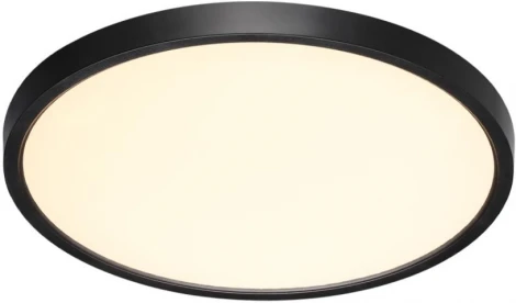 Настенно-потолочный Sonex Alfa Black 7660/24L MITRA пластик/белый/черный LED 24Вт 3000/4000K D300 IP20 (220V, круглые)