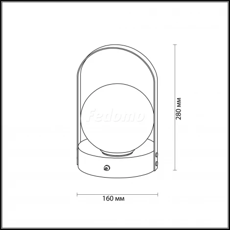 Интерьерная настольная лампа Odeon Light Tram 4076/5TL