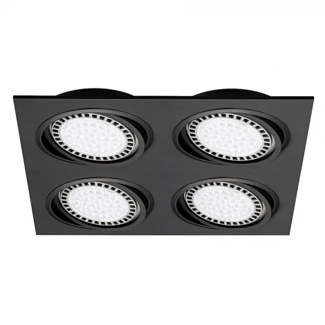 Встраиваемый точечный светильник Zumaline Boxy Dl 4 20073-BK