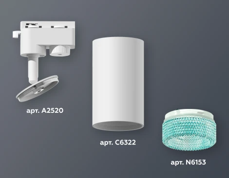 Трековый светильник Ambrella Track System XT6322083 (круглые)