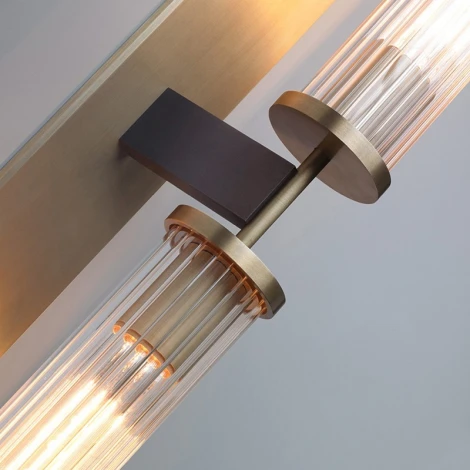 Настенный светильник (бра) Alouette Linear Sconce ImperiumLoft Berth01 (140565-26) (220V)