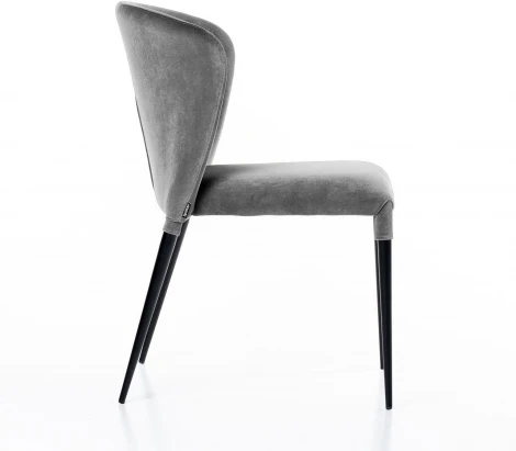 Стул Albert (Альберт), бархат серый 27 Top Concept 75047