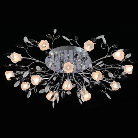 Потолочная люстра Eurosvet 5122 5122/16 хром/белый