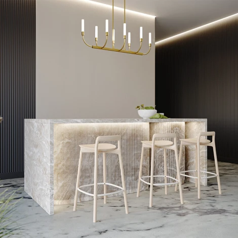 Потолочная люстра на штанге Maytoni Deja Vu MOD423CL-08C