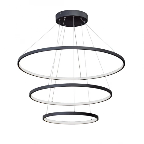 Подвесной светильник ярусный Vitaluce V4600-1/3S (LED, 220V, на тросе, кольцо)