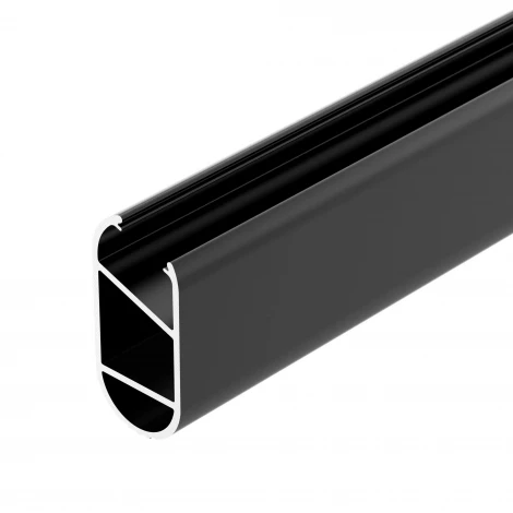 Профиль WARDROBE-1530-2000 ANOD BLACK (Arlight, Алюминий) 054942