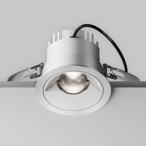 Встраиваемый светильник Maytoni Parete DL100-12W2.7-3-4K-RD-W (LED, 220V, круглые)