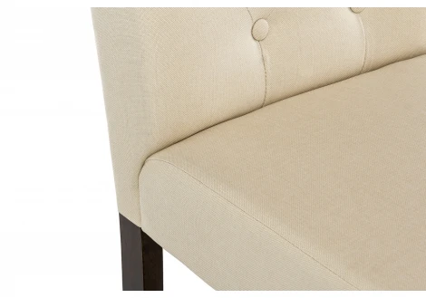 Обеденный стул Woodville Menson dark walnut / fabric cream 11023