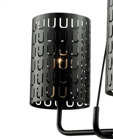 Подвесная люстра Lumien Hall Тейл 4002/4P-BK-GR