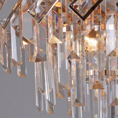 Потолочная люстра хрустальная Reluce 09108-3.4-06 (220V)