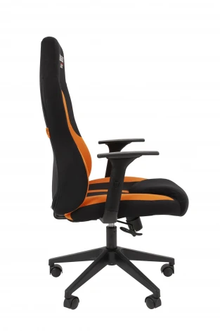 Кресло Chairman game 11 Россия ткань черн./оранжевый