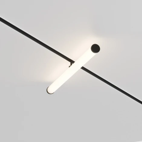 Трековый светильник LARC Exility 4000K 25Вт 360° LED (магнитный) Maytoni Technical TR086-2-25W4K-B (48V)