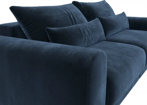 Диван прямой Лига-056 НПБ Лига Диванов (Велюр) арт.129123