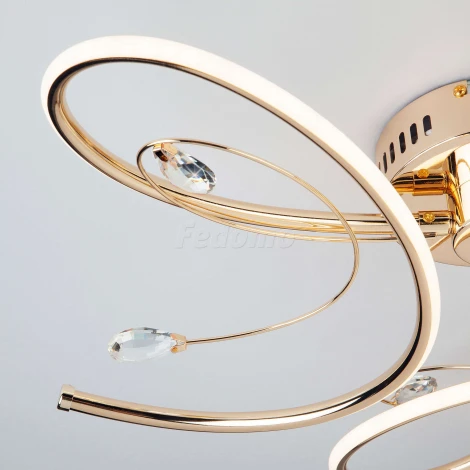 Потолочная люстра Eurosvet Saona 90099/3 золото