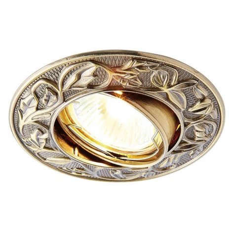 Встраиваемый точечный светильник Ambrella Литье С Узором 711 SB (220V)