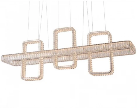 Подвесной светодиодный светильник Newport 8230 8233+1N/S chrome (на тросе)