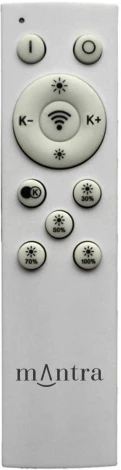 Потолочный светильник Coin 7920 Mantra (регулировка яркости, LED, 220V, пульт управления)