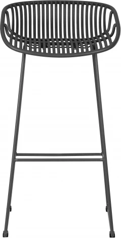 Стул барный Dobrin FRANK (темно-серый)