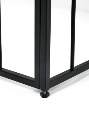 Консольный стол AllConsoles 1023-CB clear черный муар