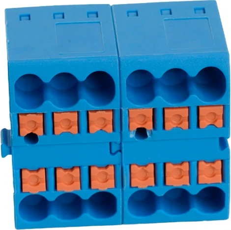 Зажим блочный на 6 точек Stekker 49750