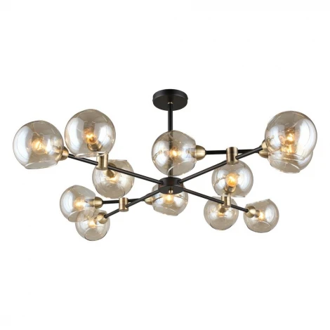Потолочная люстра на штанге Omnilux Fasano OML-94207-12 (220V, шарики)