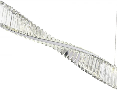 Подвесной светильник ST Luce Elica SL6205.123.01 Хром/Прозрачный LED 1*25W 3000K (220V, на тросе)
