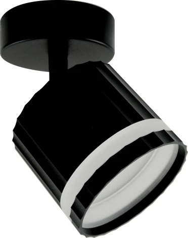 Спот настенно-потолочный Feron HL3691 OLYMPUS 48682 GX53, черный (220V, круглые)
