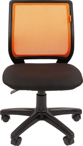 Компьютерное кресло CHAIRMAN 699 б/подл (Пластик,Ткань,Сетка/Оранжевый)