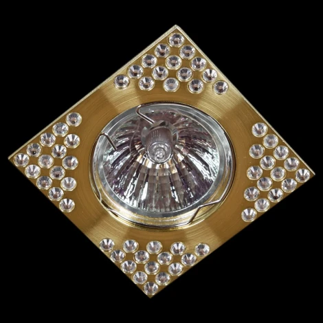 Встраиваемый точечный светильник Sneha 1106/D-S MR16 SGD/CL (12V)