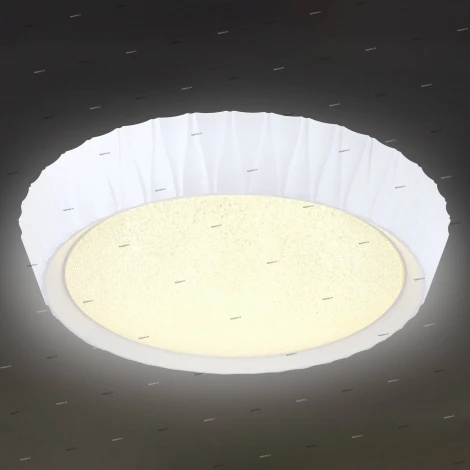 Потолочный светильник круглый Omnilux Tissi OML-49107-48 (LED, 220V, пульт управления)