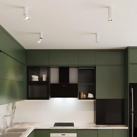 Светильник накладной светодиодный Novotech Tubo 359314 OVER белый IP20 LED 5W 220V 3000K 600Лм (круглые)