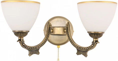 Бра с выключателем Arte Milano AM342837 342837/2W AB (220V)