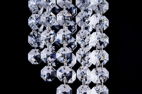 Встраиваемый светильник хрустальный Dio D'Arte Osimo Nickel GU10.5.14.8.714 N