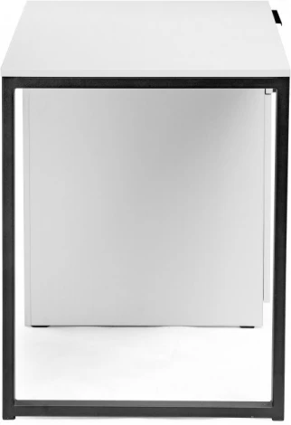 Письменный стол Бэтти Лофт (Бэтти Лофт 116х60х75 белый / черный матовый) Notta арт.564718