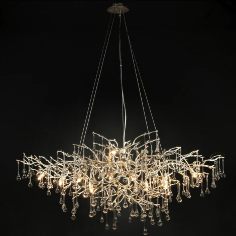 Подвесная люстра Loft IT Bijout 10067/1250 SG (220V, на тросе, ветки)