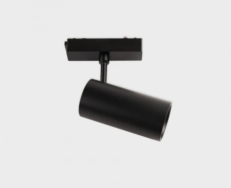 Трековый светильник магнитный 18W 48V Italline IT09-9018 black 4000K (LED, круглые)