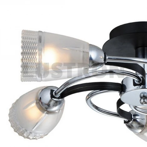 Потолочная люстра IDLamp Carlotta 865/5PF-Darkchrome