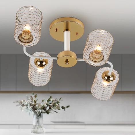 Потолочная люстра на штанге Rivoli Tristessa 3132-304