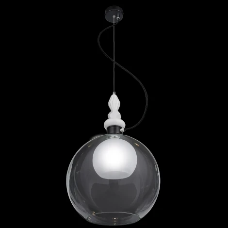 Подвесной светильник 33 Идеи PND182.01.17CH.003BL-M40WH (220V, на тросе, шар)