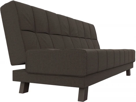 Диван прямой Винсент (Коричневый/Рогожка) Лига Диванов арт.121567
