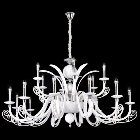 Crystal Lux Letisia SP12+6 WHITE