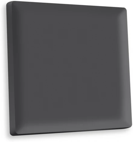Лицевая панель Ambrella Volt ALFA (Графит Мягкое касание) для 1-клавишных выключателей QUANT AP9010
