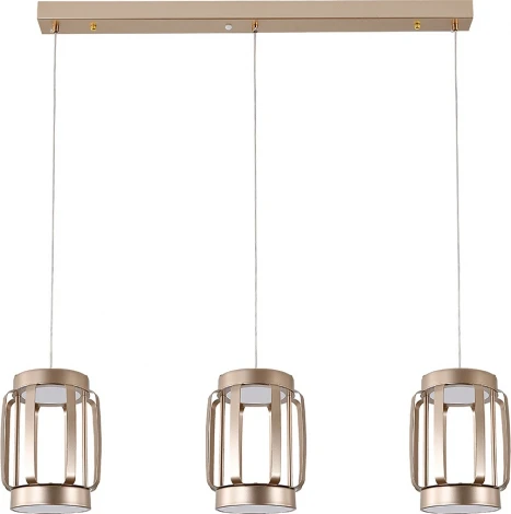 Подвесной светильник с таймером (14027/6P Gold) Indigo Capsula V000156L (LED, 220V, пульт управления, на проводе)