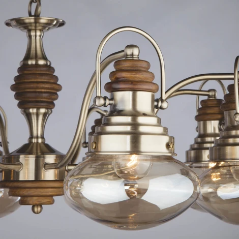 Подвесная люстра Eurosvet Fargo 60123/6 хром Smart