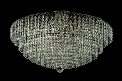Потолочная люстра буше Arti Lampadari Elba E 1.2.60.100 N (220V, хрусталь)