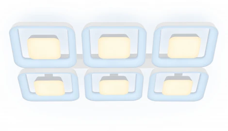 Потолочная люстра светодиодная с ДУ Ritter Domino 52011 5